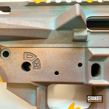 Cerakoted Upper / Lower / Handguard Cerakoted With H-148, H-122, H-175, H-128 And H-225