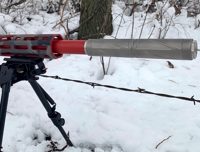 Bolt Action Ruger Rifle in a Cerakote Splinter Camo Finish by Web User ...