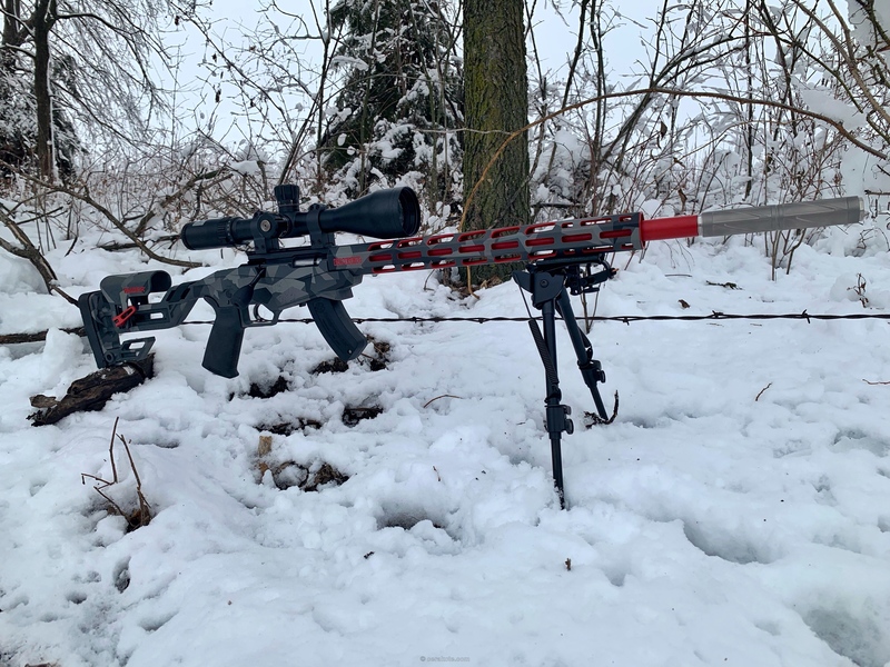 Bolt Action Ruger Rifle in a Cerakote Splinter Camo Finish by Web User ...