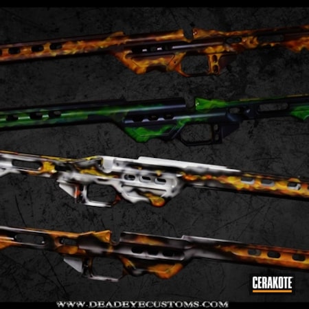Powder Coating: Hunter Orange H-128,Satin Aluminum H-151,Rifle Stock,Electric Yellow H-166,Custom Mix,MPA Chassis,MATTE ARMOR CLEAR H-301,Realistic Fire,Graphite Black H-146,Zombie Green H-168,Stormtrooper White H-297,USMC Red H-167,Custom Design