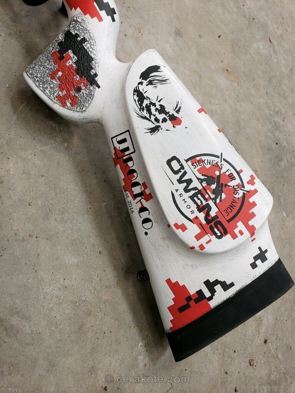 Custom Epoxy Rifle Custom Coated Bolt Action Rifles by Web User | Cerakote