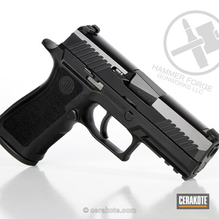 Powder Coating: 9mm,Cerakote Elite Series,BLACKOUT E-100,Sig Sauer,Sig Sauer P320,Handguns,Sig P320,Pistol,P320