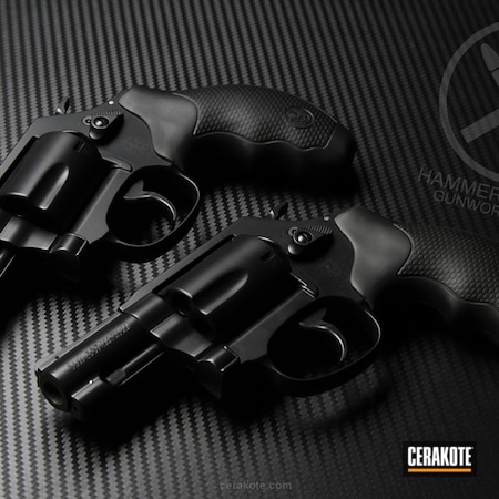 Powder Coating: Smith & Wesson,Cerakote Elite Series,BLACKOUT E-100,Revolver,Solid Tone