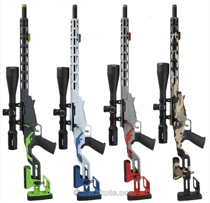 Custom Coated Bolt Action Rifles by Web User | Cerakote