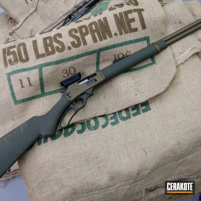 H-148 Burnt Bronze and H-240 Mil Spec O.D. Green by Web User