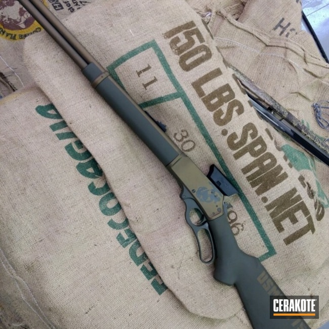 H-148 Burnt Bronze and H-240 Mil Spec O.D. Green by Web User