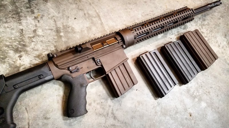 Custom Coated DPMS Rifle by ARMISTEAD COLEMAN | Cerakote