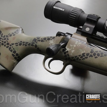 Cerakoted Remington 700 In Custom Camo