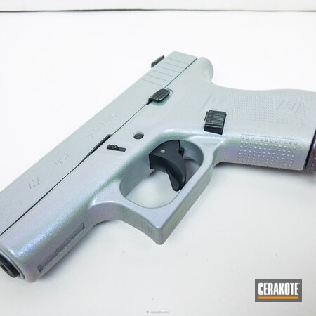 Powder Coating: Glock,GunCandy,Crushed Silver H-255,Glock 42