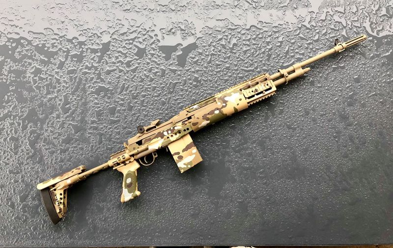 MultiCam Rifle by Joe Larson | Cerakote