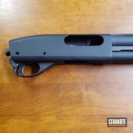 Powder Coating: Graphite Black H-146,Remington 870,Remington