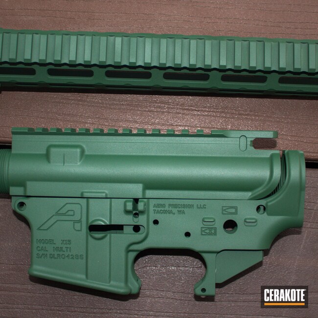 Cerakoted Ar Parts In Jesse James Eastern Front Green