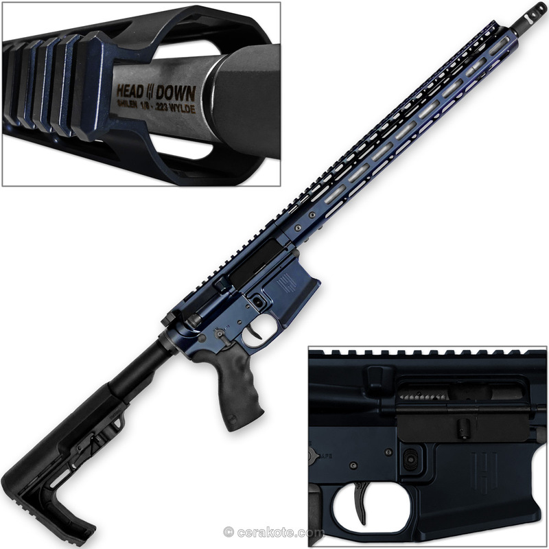 Socom Blue Socom Blue AR-15 by Web User | Cerakote