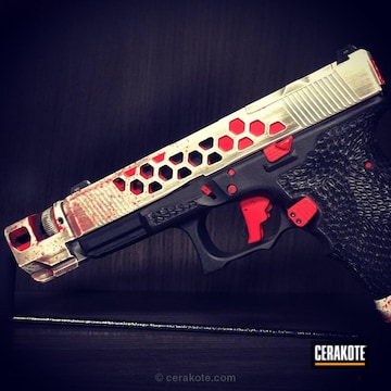 Cerakoted Custom Umbrella Themed Glock Handgun