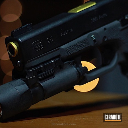 Powder Coating: Graphite Black H-146,Glock,Pistol,Glock 25