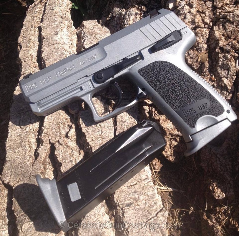 H-147 Satin Mag with H-146 Graphite Black by Warrior Customz | Cerakote
