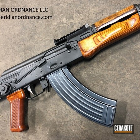 Powder Coating: Graphite Black H-146,Kalashnikov,AK Rifle,PMKMS