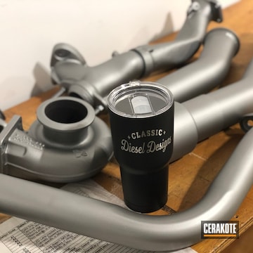 Cerakoted Custom Coated Exhaust And Turbo Parts
