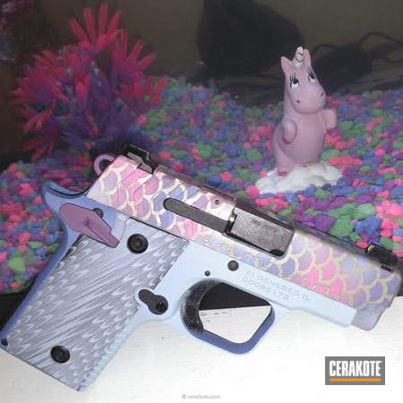 Powder Coating: Mermaid,Wild Purple H-197,Pistol,Gold H-122,Springfield Armory,Mermaid scale,Robin's Egg Blue H-175,SAVAGE® STAINLESS H-150,Sea Blue H-172,Prison Pink H-141