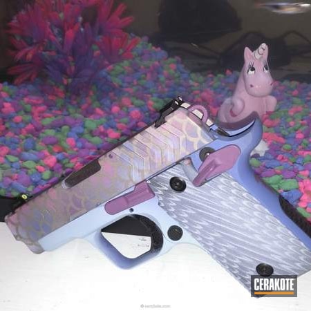 Powder Coating: Mermaid,Wild Purple H-197,Pistol,Gold H-122,Springfield Armory,Mermaid scale,Robin's Egg Blue H-175,SAVAGE® STAINLESS H-150,Sea Blue H-172,Prison Pink H-141