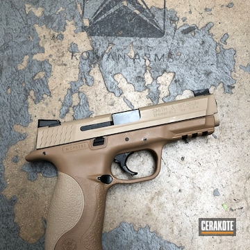 Cerakoted Custom Refinished Smith & Wesson Handgun