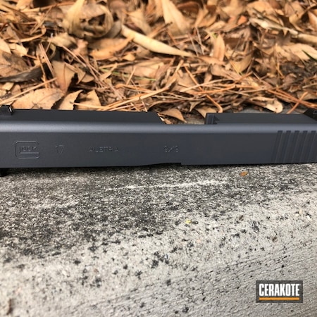 Powder Coating: Slide,Stone Grey H-262,Glock 17 Slide
