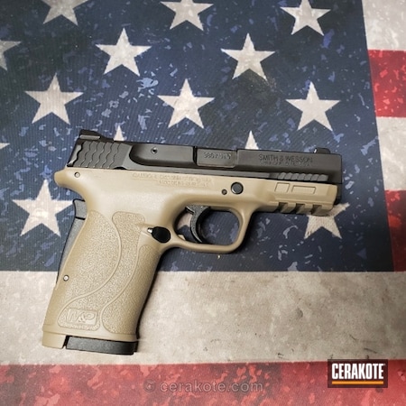 Powder Coating: Smith & Wesson,Pistol,Pistol Frame,MAGPUL® FLAT DARK EARTH H-267