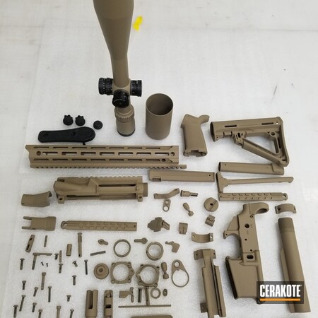 Powder Coating: Scope,AR-15,Flat Dark Earth H-265,Gun Parts