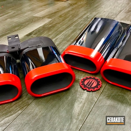 Powder Coating: Automobile,Motorcycles,Gloss Black H-109,Automotive,STOPLIGHT RED C-143,Red,Contrast,Fast and Furious,Racing,Auto,Exhaust,Veteran,Cool,Car,Glorious,Black,Cerakote,More Than Guns,Custom,Lowrider,Race Car,Track,Classic Car,Style,Custom Exhaust,Art,BMW