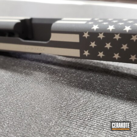 Powder Coating: Slide,Graphite Black H-146,Sniper Grey H-234,American Flag