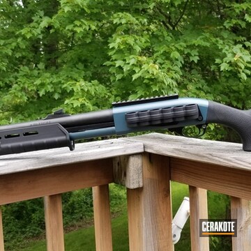 Cerakoted Two Toned Remington 870 Shotgun