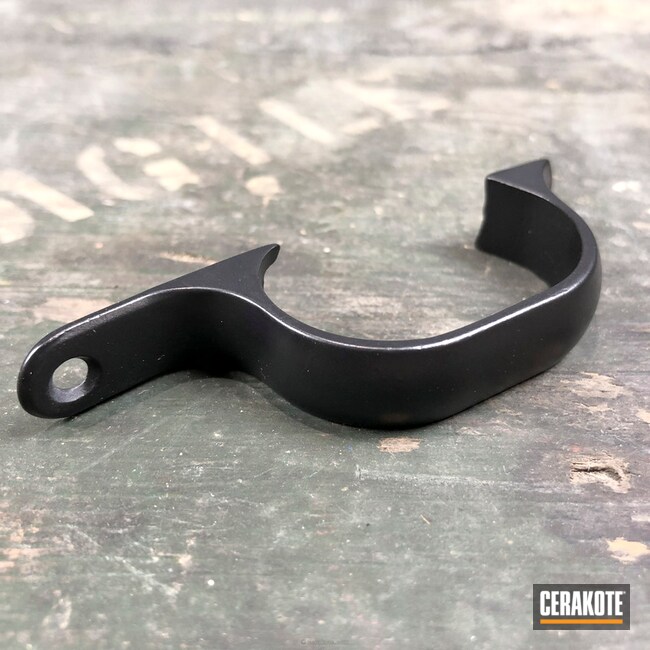 Trigger Guard done in E100 Blackout by GLEN Cerakote