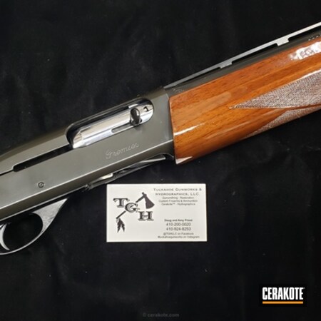 Powder Coating: Shotgun,Remington 11-87,Gloss Black H-109,Remington