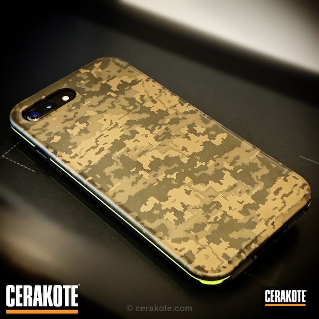 Cerakoted 3d Laser Imaged Cell Phone Case