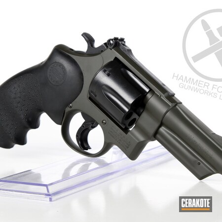 Powder Coating: Smith & Wesson,Mil Spec O.D. Green H-240,Two Tone,BLACKOUT E-100,Revolver,Custom Mix
