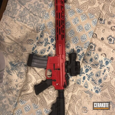 Powder Coating: Two Tone,USMC Red H-167,Tactical Rifle