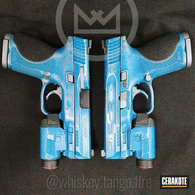 Distressed Smith & Wesson Handgun by Web User | Cerakote