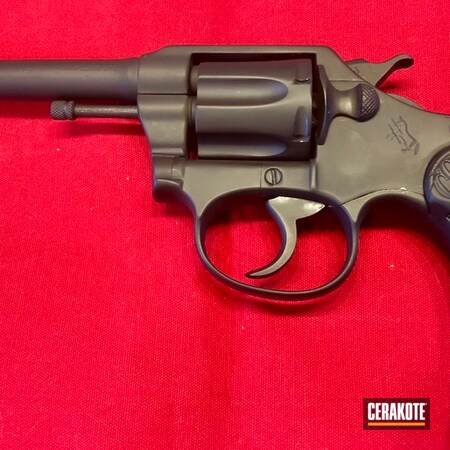 Powder Coating: Armor Black H-190,Revolver,Colt