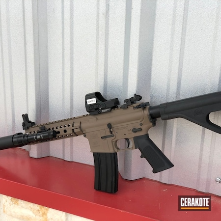 Powder Coating: Two Tone,Palmetto State Armory,Tactical Rifle,AR-15,Solid Tone,MAGPUL® FLAT DARK EARTH H-267