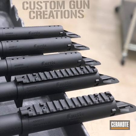 Powder Coating: Graphite Black H-146,Proof Research,Curtis Custom,Factory Finish,Tactical Rifle,Solid Tone,Bolt Action Rifle,Solid Color