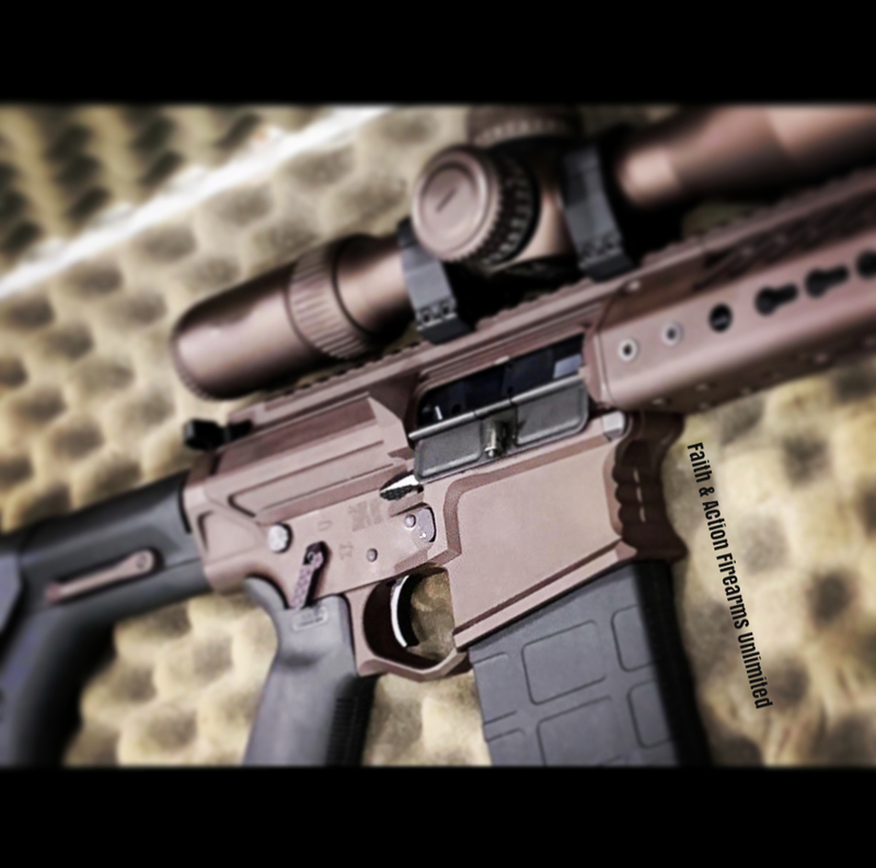 Vortex Bronze on Seekins Precision Rifle by Web User | Cerakote