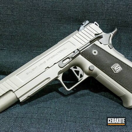 Powder Coating: Two Tone,Airsoft,Pistol,Desert Gold: H-246,Stainless H-152,Tungsten H-237,Salient Arms