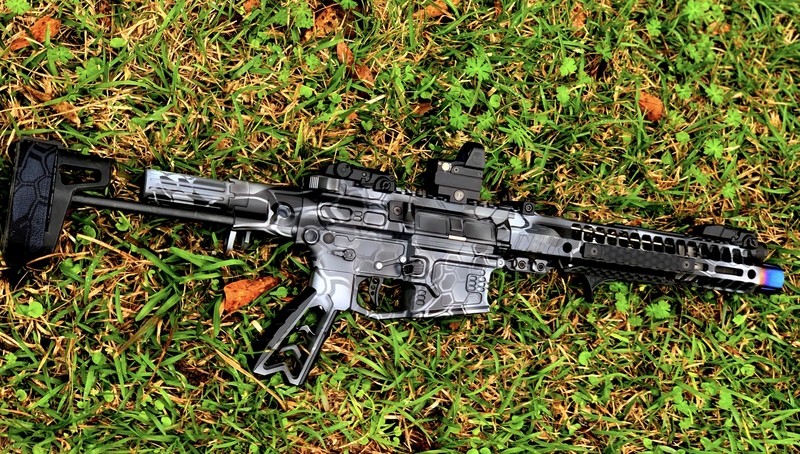 SLR Rifleworks AR Pistol in a Cerakote Kryptek Finish by Web User ...