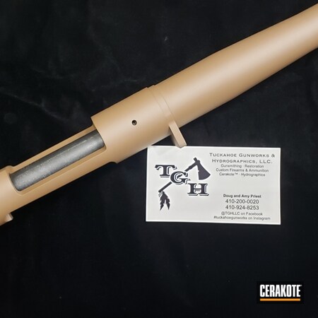 Powder Coating: Copper Brown H-149,Remington 700,Remington,Barreled Action