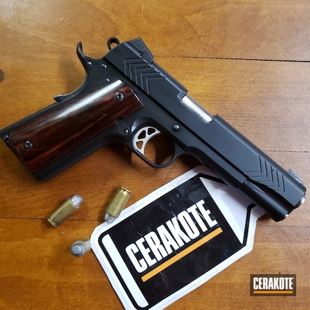 Powder Coating: Cerakote Elite Series,BLACKOUT E-100,1911,Pistol