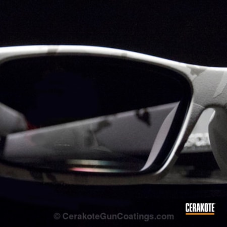 Powder Coating: Sunglasses,More Than Guns,Oakley,MATTE CERAMIC CLEAR MC-157
