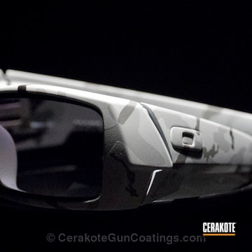 Cerakoted Matte Clear Coated Oakley Sunglasses