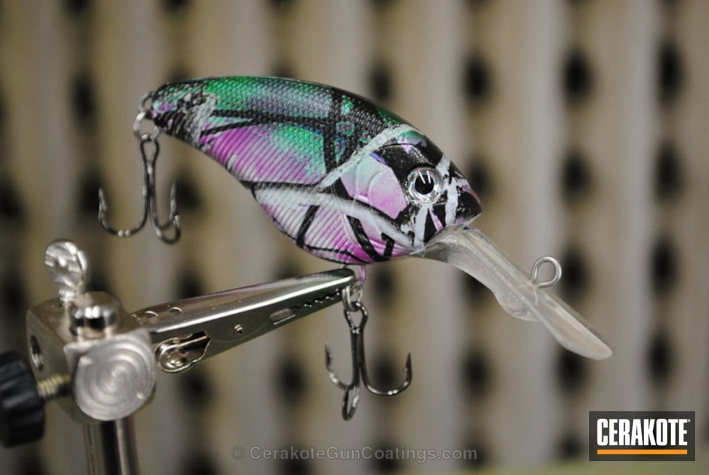 Ceramic Clear Coated Fishing Lures by Wild West Coatings