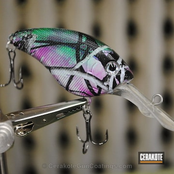 Cerakoted Ceramic Clear Coated Fishing Lures