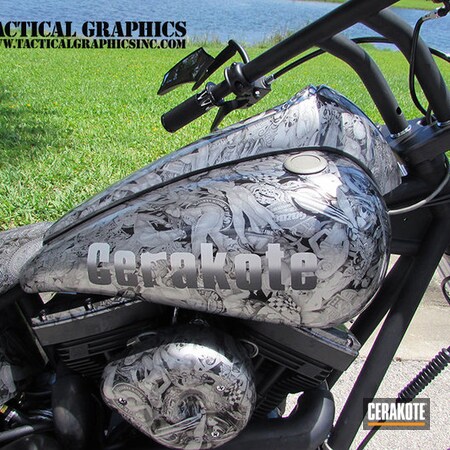 Powder Coating: Motorcycles,HIGH GLOSS CERAMIC CLEAR MC-160,More Than Guns